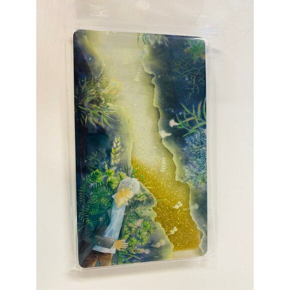 AFORCE x DRAGON HORSE Mushishi Waterfall Glitter Acrylic Plate - Picture 1 of 3
